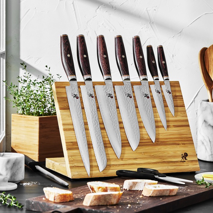 Miyabi Artisan Magnetic Easel Knives Set Of 10 Williams Sonoma