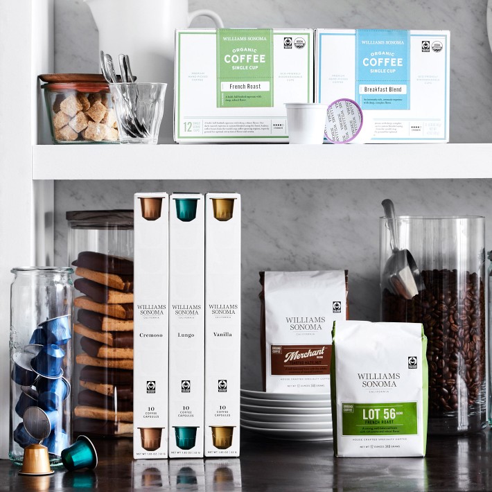 Williams Sonoma Coffee Capsules, Cremoso Williams Sonoma CA