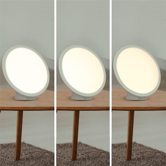 HappyLight Halo Cordless LED Light Therapy Lamp Williams Sonoma