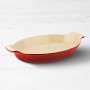 Le Creuset Heritage Stoneware Oval Gratin Baking Pan | Williams Sonoma