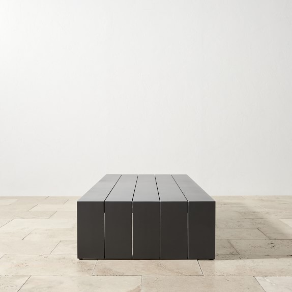 Larnaca Outdoor Metal Coffee Table Patio Furniture Williams Sonoma