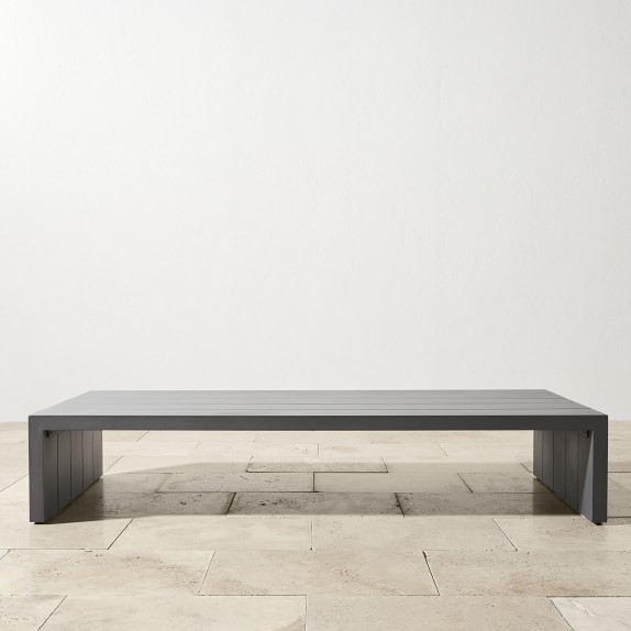 Larnaca Outdoor Metal Coffee Table Patio Furniture Williams Sonoma