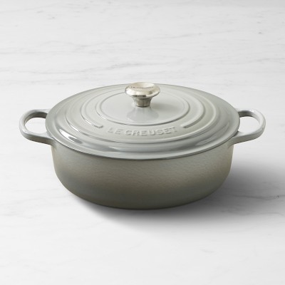 Le Creuset Signature Cast-Iron Round Wide Dutch Oven - 6 3/4-qt ...