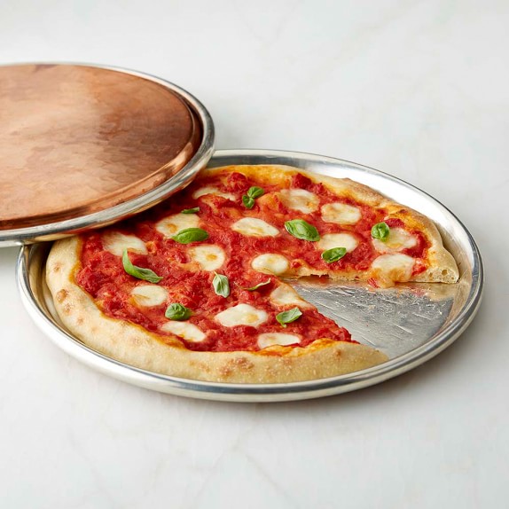 Williams Sonoma Copper Pizza Pan Pizza Tools Williams Sonoma