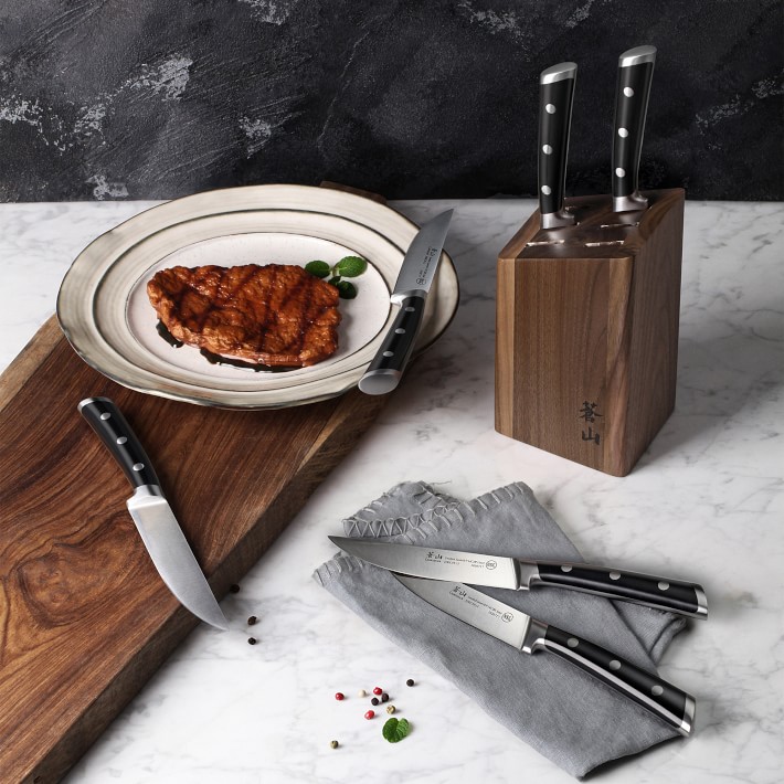 Cangshan Steak Knife TS Series in Walnut Block, 6Piece Set Williams