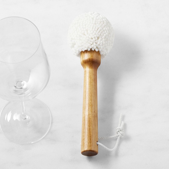 Hold Everything Large Stemware Cleaning Brush | Williams Sonoma