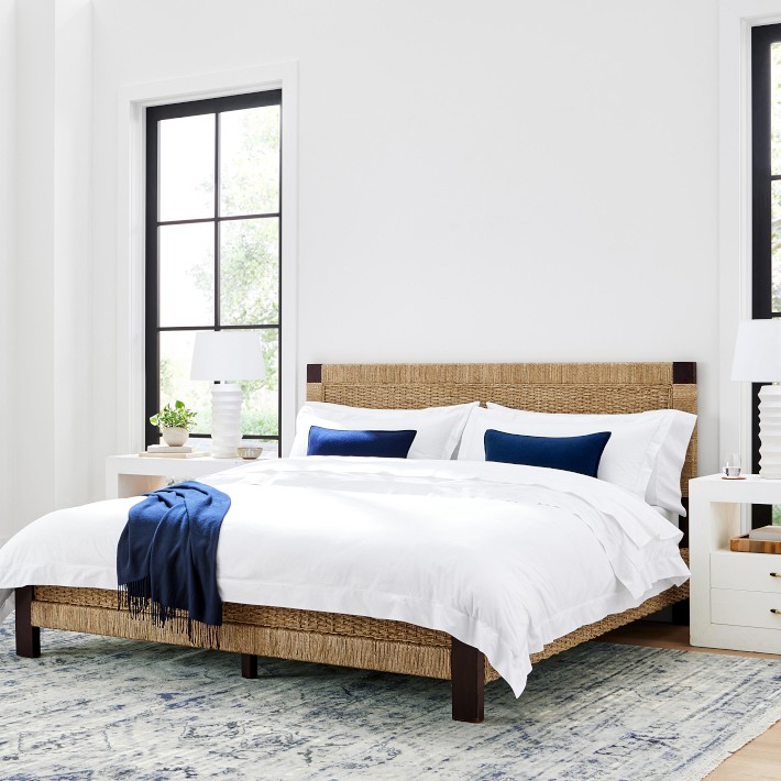 Amalfi Woven Bed | Luxury Beds | Williams Sonoma