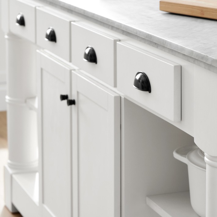 Barrelson Marble Top Kitchen Island Williams Sonoma