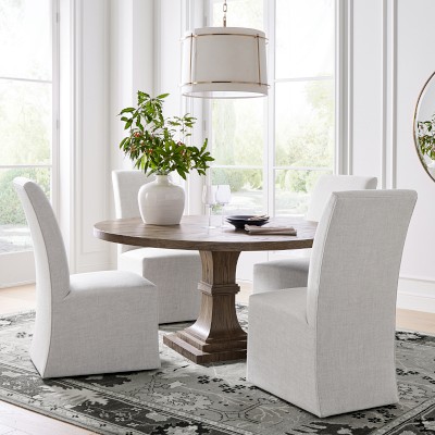 Belvedere Fully Upholstered Side Chair | Williams Sonoma