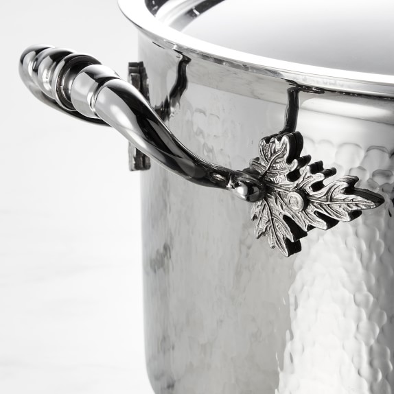 Ruffoni Opus Prima Hammered Stainless Steel 11Piece Cookware Set