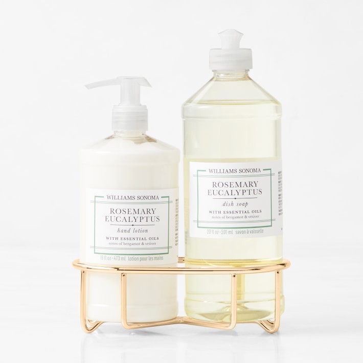 Williams Sonoma Rosemary Eucalyptus Hand Lotion & Dish Soap 3Piece Set