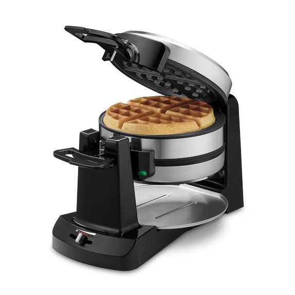 Cuisinart Double Flip Belgian Waffle Maker Iron Williams Sonoma