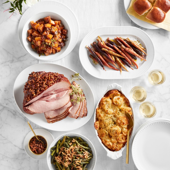 Complete Easter Ham Dinner, Serves 68 Williams Sonoma