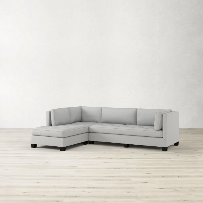 Wilshire 2Piece LShape Sectional Sofa with Chaise Williams Sonoma