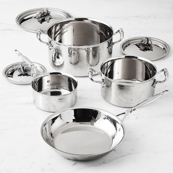 Ruffoni Opus Prima StainlessSteel 7Piece Cookware Set Williams Sonoma