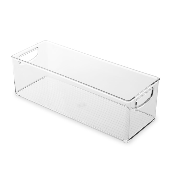 iDesign Plastic Bin Fridge Organizer Williams Sonoma
