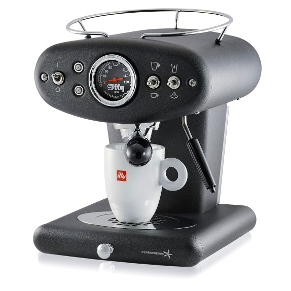 Illy X1 Anniversary ESE & Ground Espresso Machine Williams Sonoma