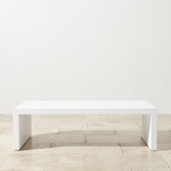 Larnaca Outdoor Metal Coffee Table Patio Furniture Williams Sonoma