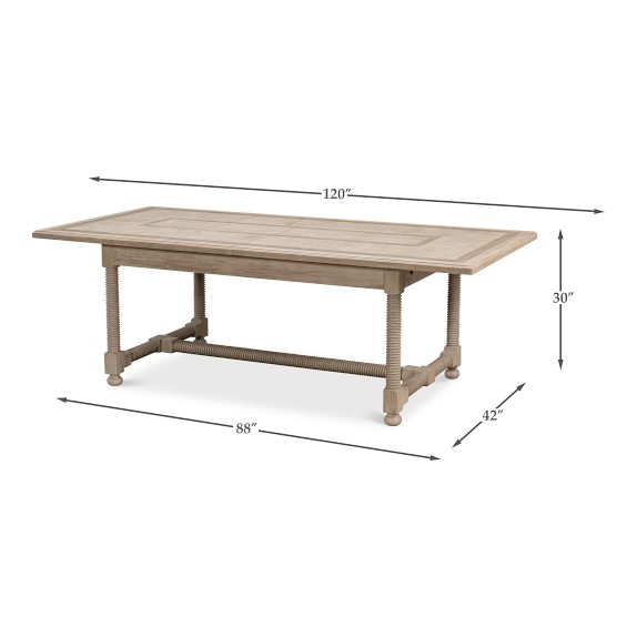 Jurow Equestrian Dining Table Williams Sonoma