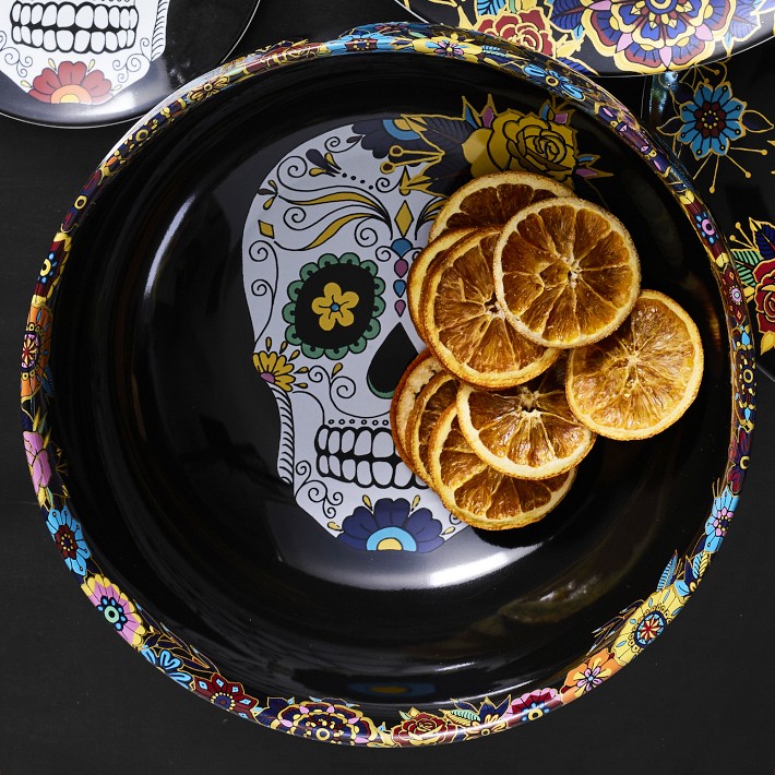 Day of the Dead Serve Bowl