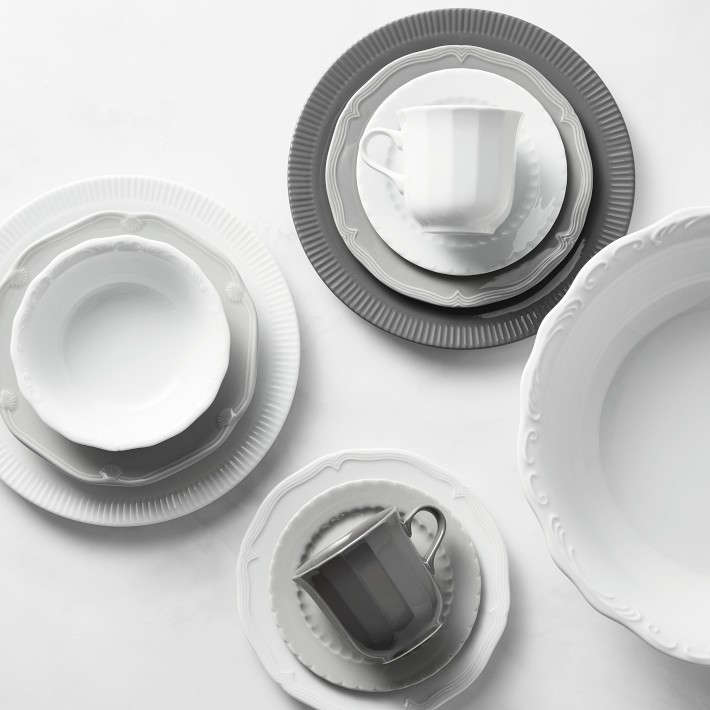 Pillivuyt Eclectique Porcelain Dinnerware Collection + Place Setting