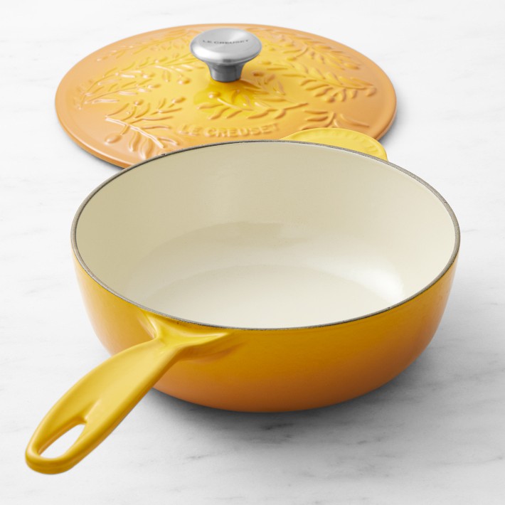 Le Creuset Olive Branch Collection Saucier Williams Sonoma