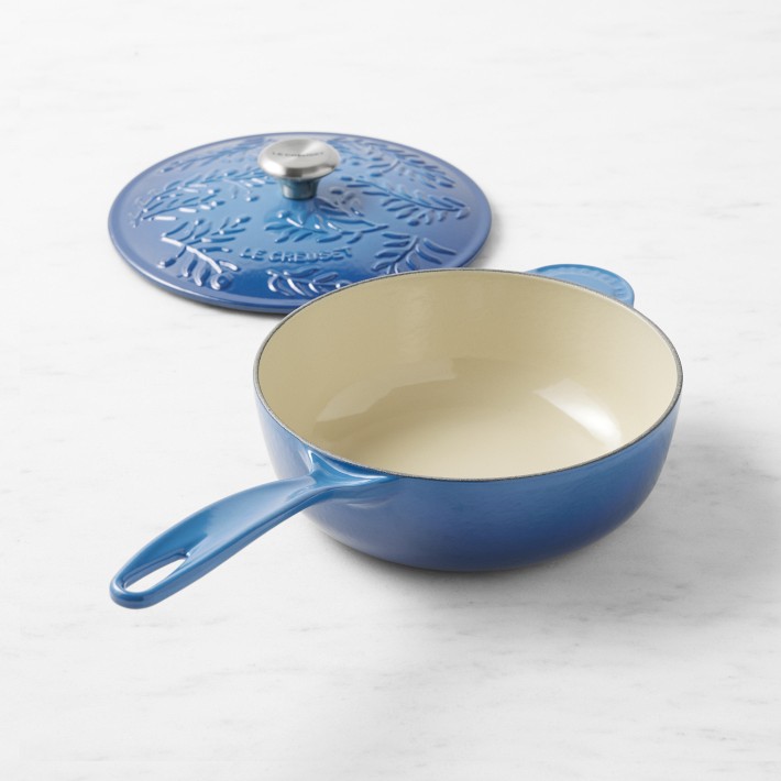 Le Creuset Olive Branch Collection Saucier | Williams Sonoma