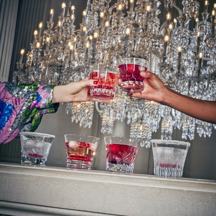 Everyday Baccarat Mixed Double OldFashioned Glasses, Set of 6