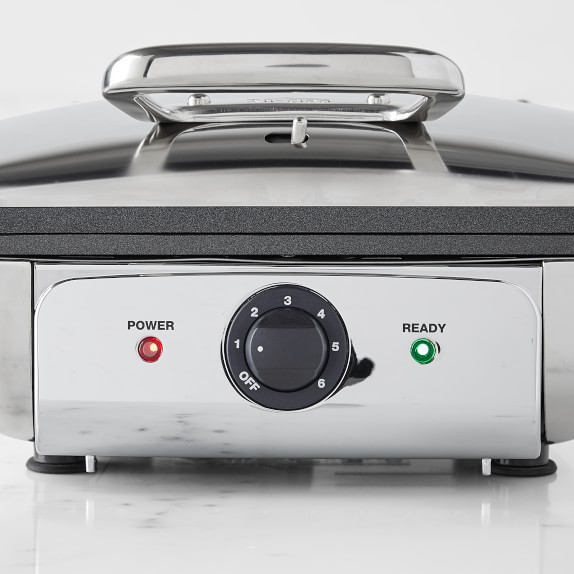 All Clad 4Slice Digital Gourmet Waffle Maker with Removable Plates Williams Sonoma