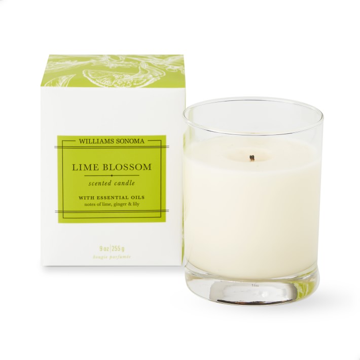 Williams Sonoma Lime Blossom Candle | Williams Sonoma CA | Williams Sonoma