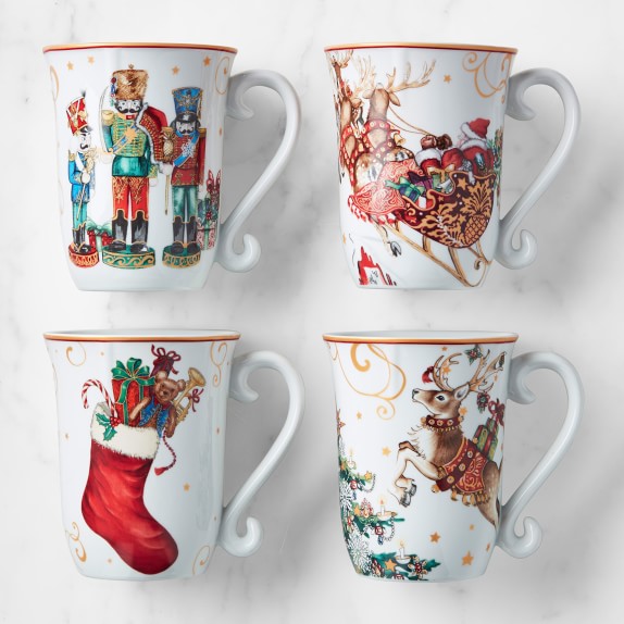 'Twas the Night Before Christmas Mugs | Williams Sonoma