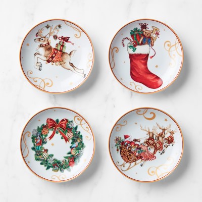 Twas the Night Dipping Bowls, Set of 4, Mixed