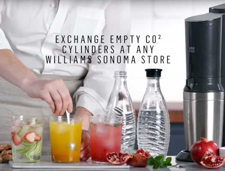 SodaStream Aqua Fizz Sparkling Water Maker Williams Sonoma