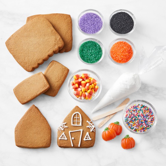 DIY Haunted Gingerbread House Kit Williams Sonoma