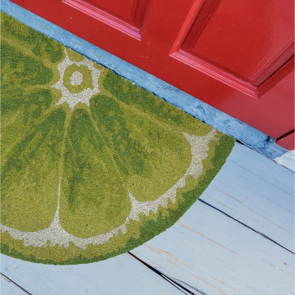 Fruit Semi Circle Coir Doormats Williams Sonoma