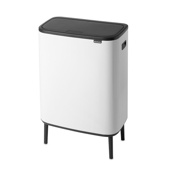Brabantia Bo Touch Trash Bin Hi Dual Compartment Williams Sonoma