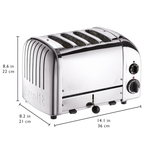 Dualit New Generation Classic 4Slice Toaster Williams Sonoma