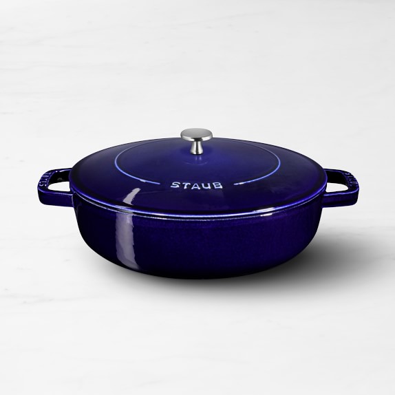 Staub Enameled Cast Iron Braiser Williams Sonoma