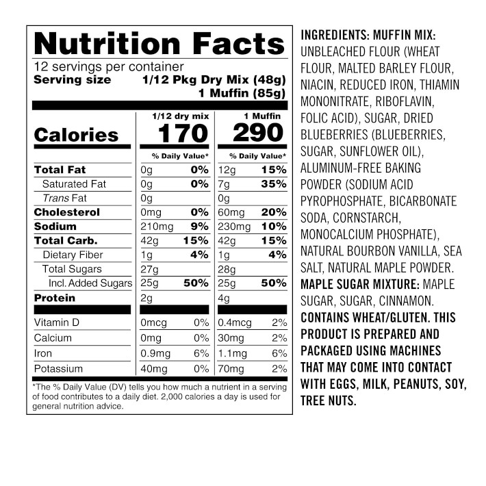 Joy the Baker Blueberry Pancake Muffins Williams Sonoma