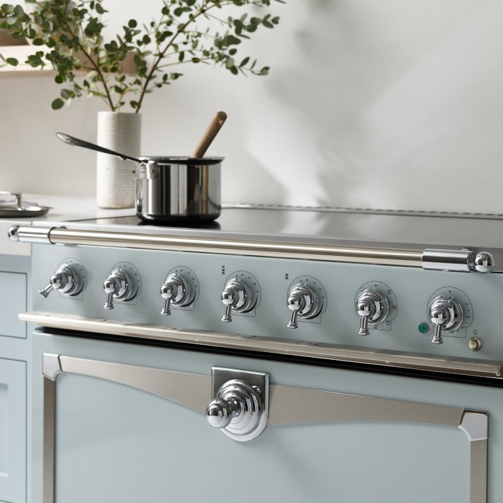 La Cornue CornuFé 90 Albertine Induction Range & Hood Williams Sonoma