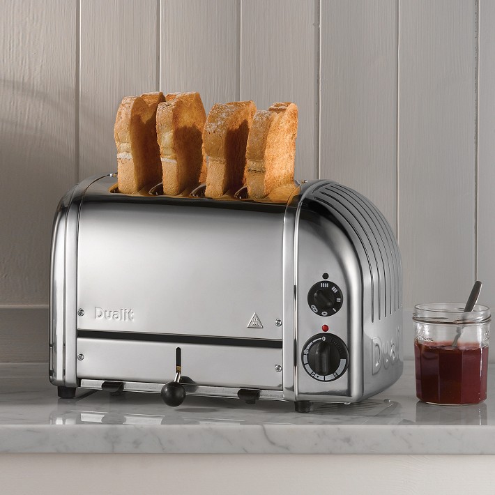 Dualit New Generation Classic 4Slice Toaster Williams Sonoma