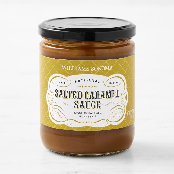 Williams Sonoma Hot Fudge And Caramel Sauce Set Ice Cream Toppings Williams Sonoma 