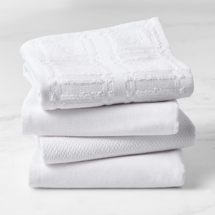 Williams Sonoma Super-Absorbent Multi-Pack Towels, Set of 4