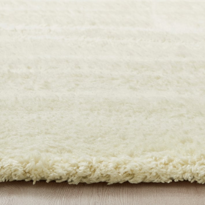 Nelson Plush New Zealand Wool Shag Rug | Williams Sonoma