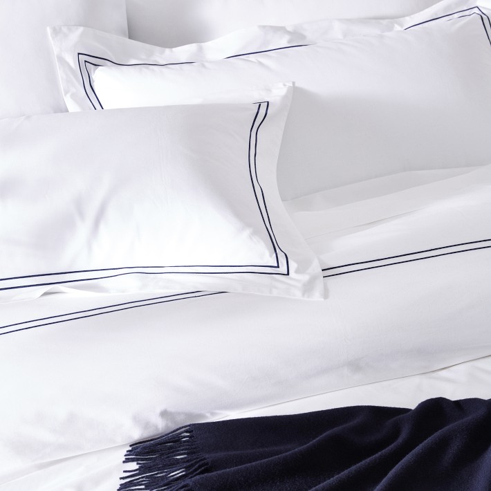 Chambers® Italian Hotel Embroidered Sheet Set & Duvet Cover Bedding
