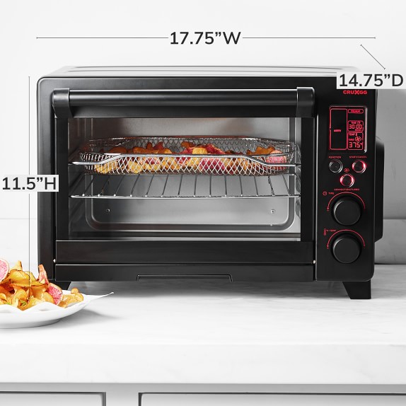 CRUXGG NEFI 6Slice Digital Toaster Oven with Air Frying Williams Sonoma