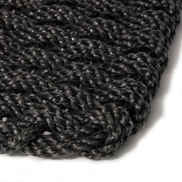 The Rope Co. Charcoal Doormat Williams Sonoma