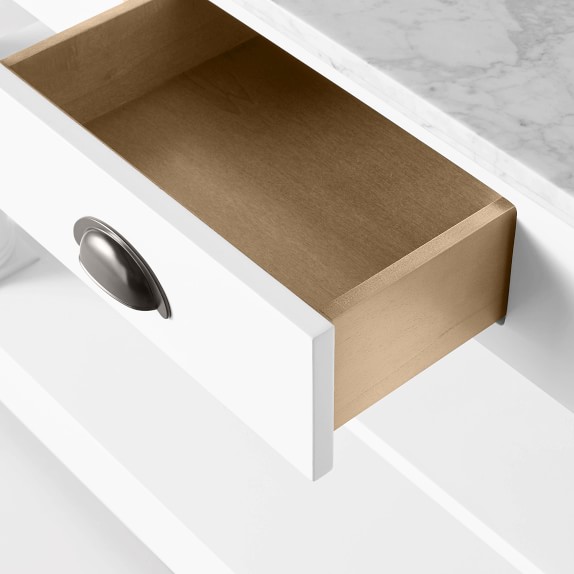 Barrelson Single Marble Top Kitchen Island Williams Sonoma