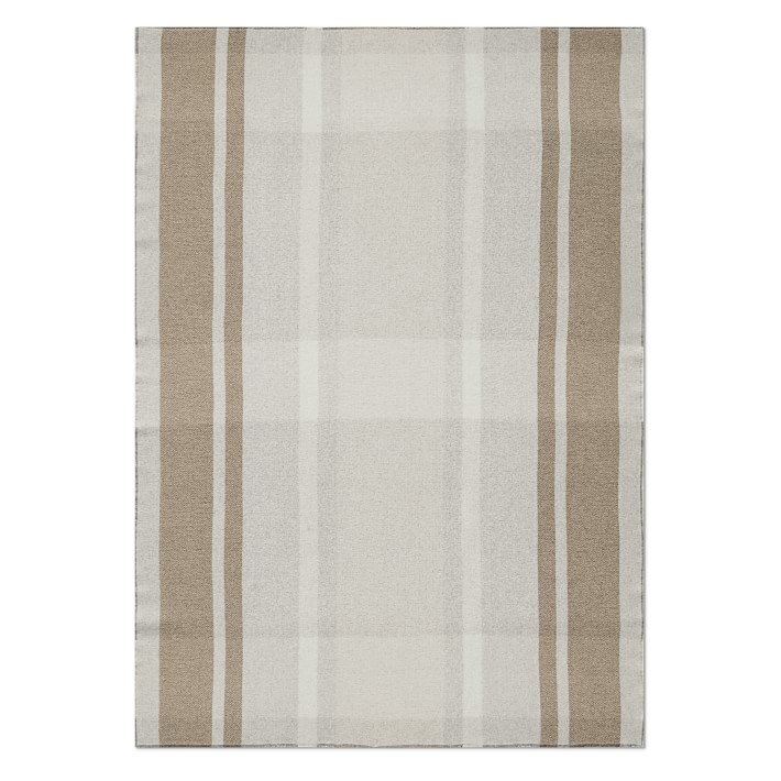 Cashmere Plaid Double Side Throw Williams Sonoma