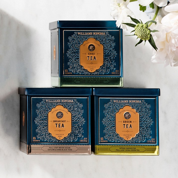 Williams Sonoma Signature Tin, Chai Tea Williams Sonoma